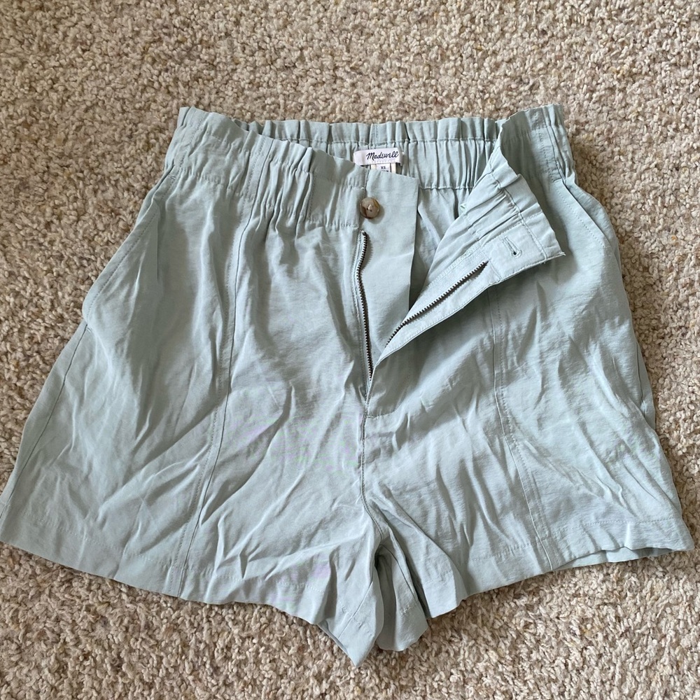 Madewell casual‎ Tapered Shorts cool green, size S